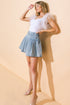 what-to-say-denim-mini-skirt Flying Tomato-Sophia's Style-4